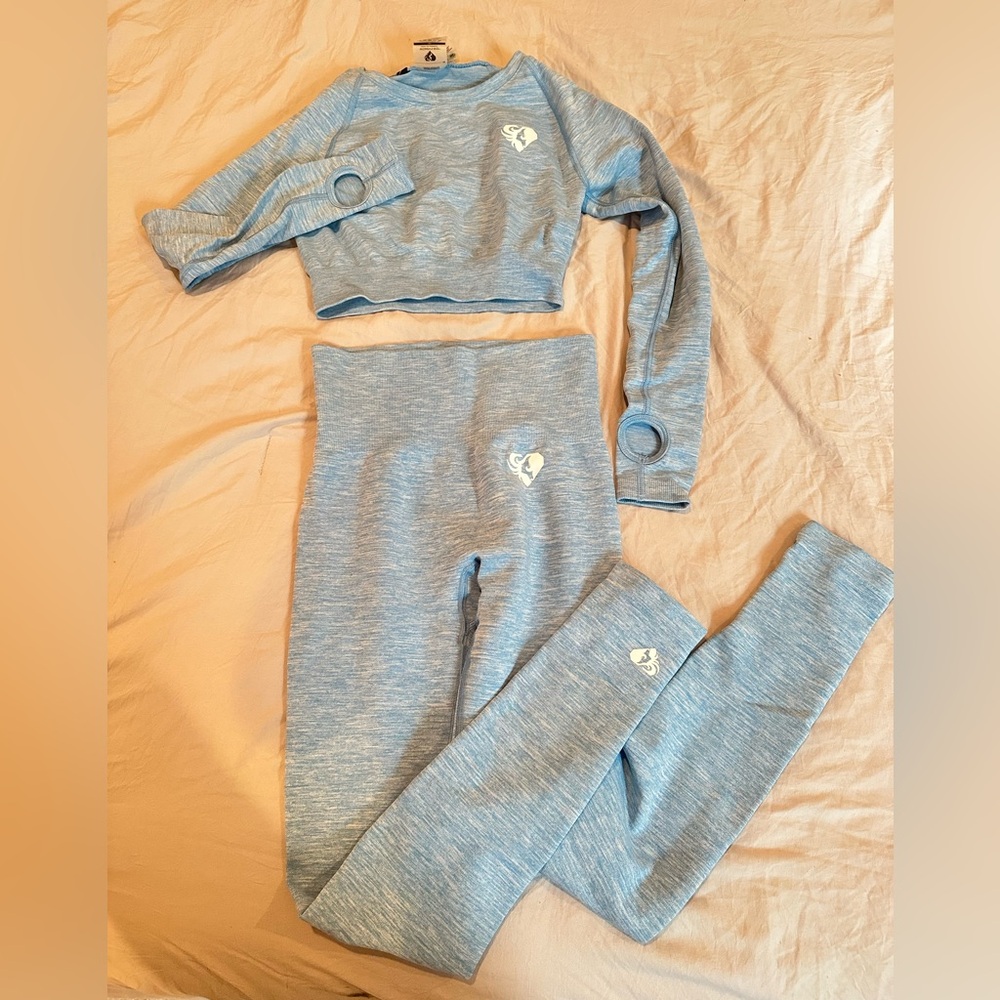 Blue 2-piece Women’s Best Workout Wear